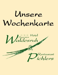 Wochenkarte Wochenkarte